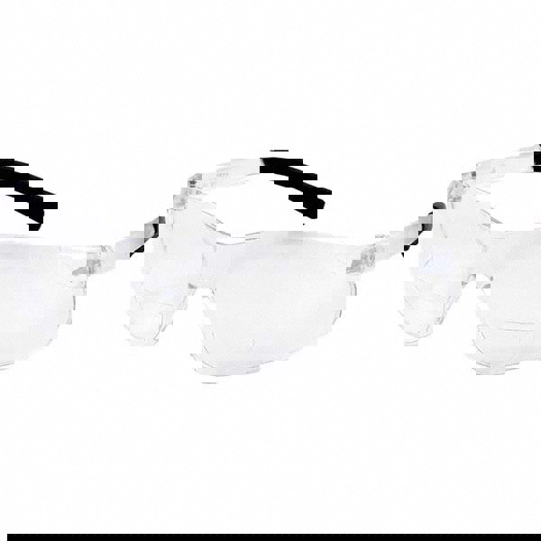 Magnifying Safety Glasses: +2, Clear Lenses, Scratch Resistant, ANSI Z87.1+